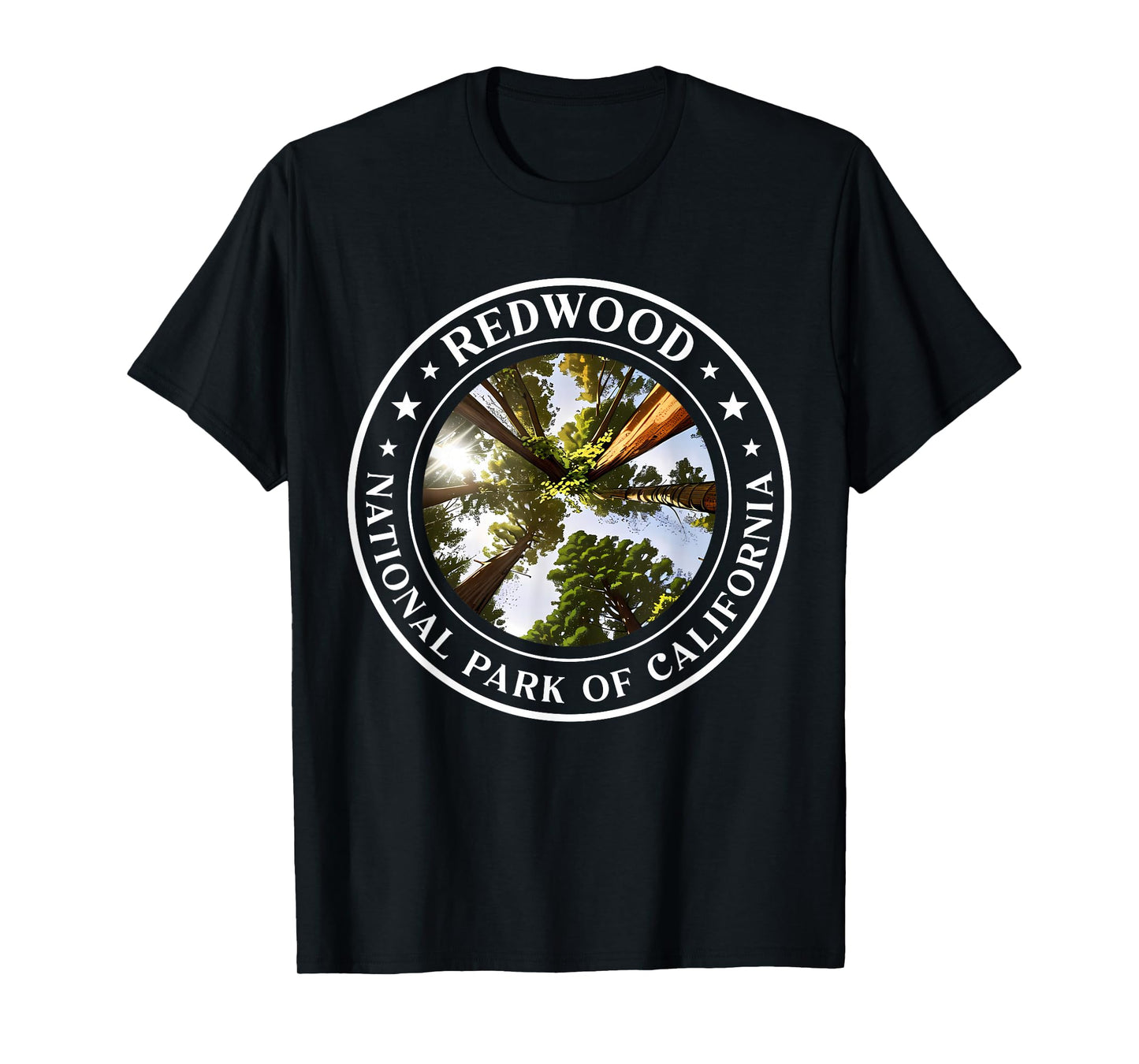 Redwood National Park of California Redwood Forest T-Shirt