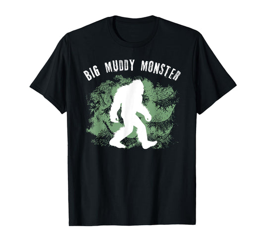 Bigfoot Big Muddy Monster Sasquatch Illinois Cryptid T-Shirt