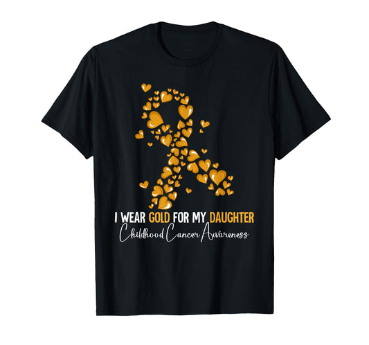 Daughter Childhood Cancer Awareness T-Shirt