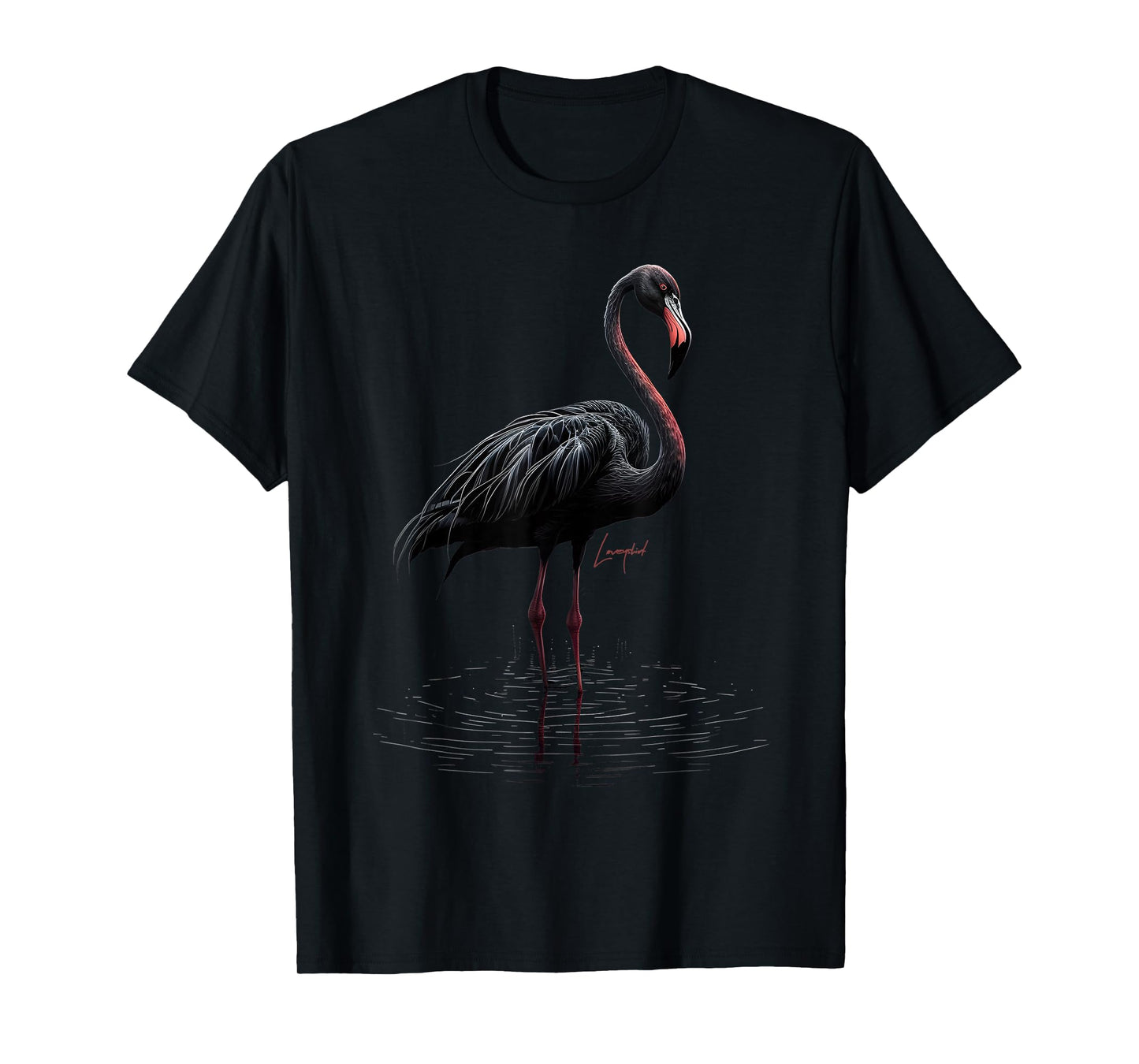 Flamingo in the Dark - Flamingo fans T-Shirt