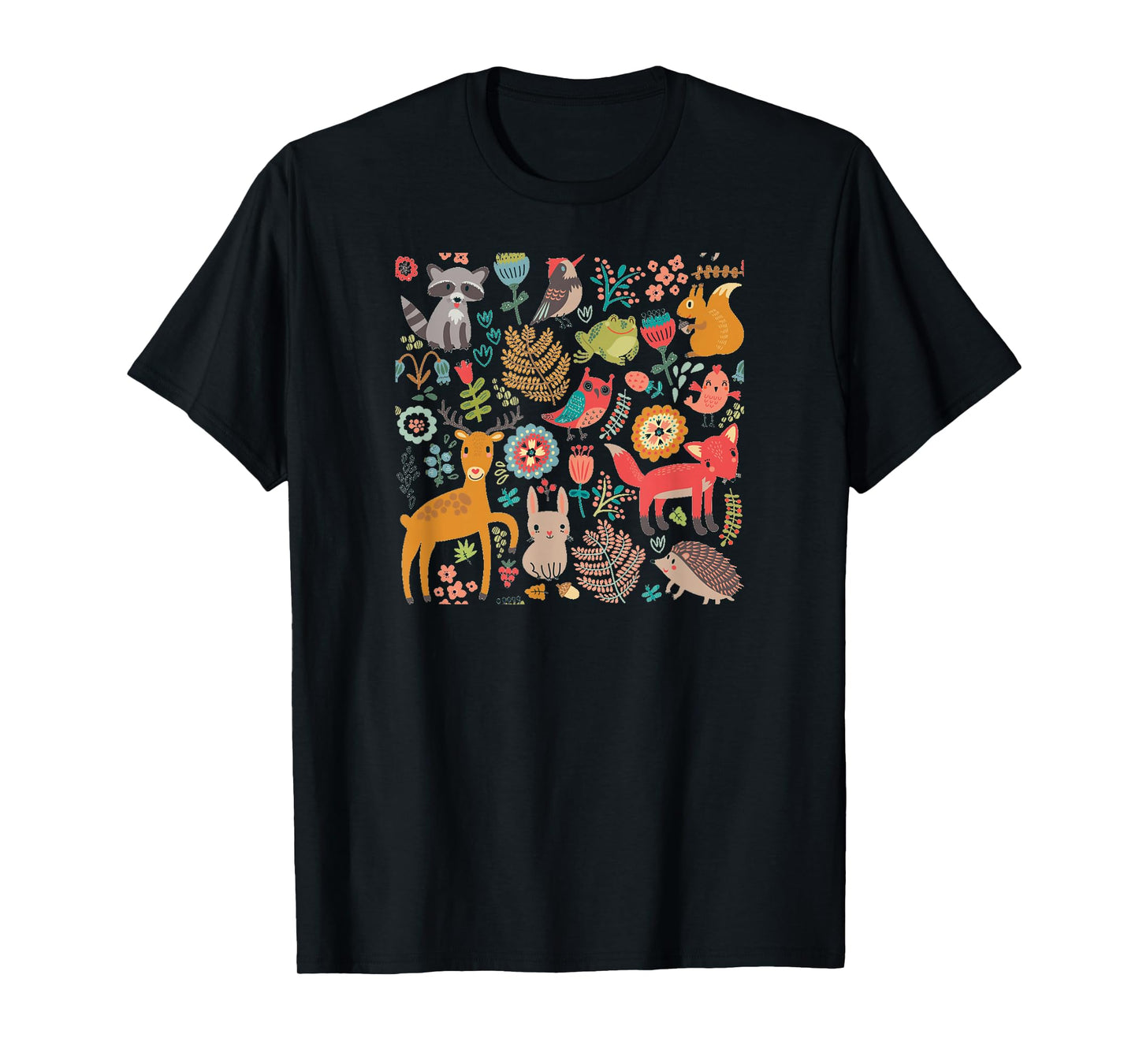 Nature Lover, Forest Animals T-shirt T-Shirt