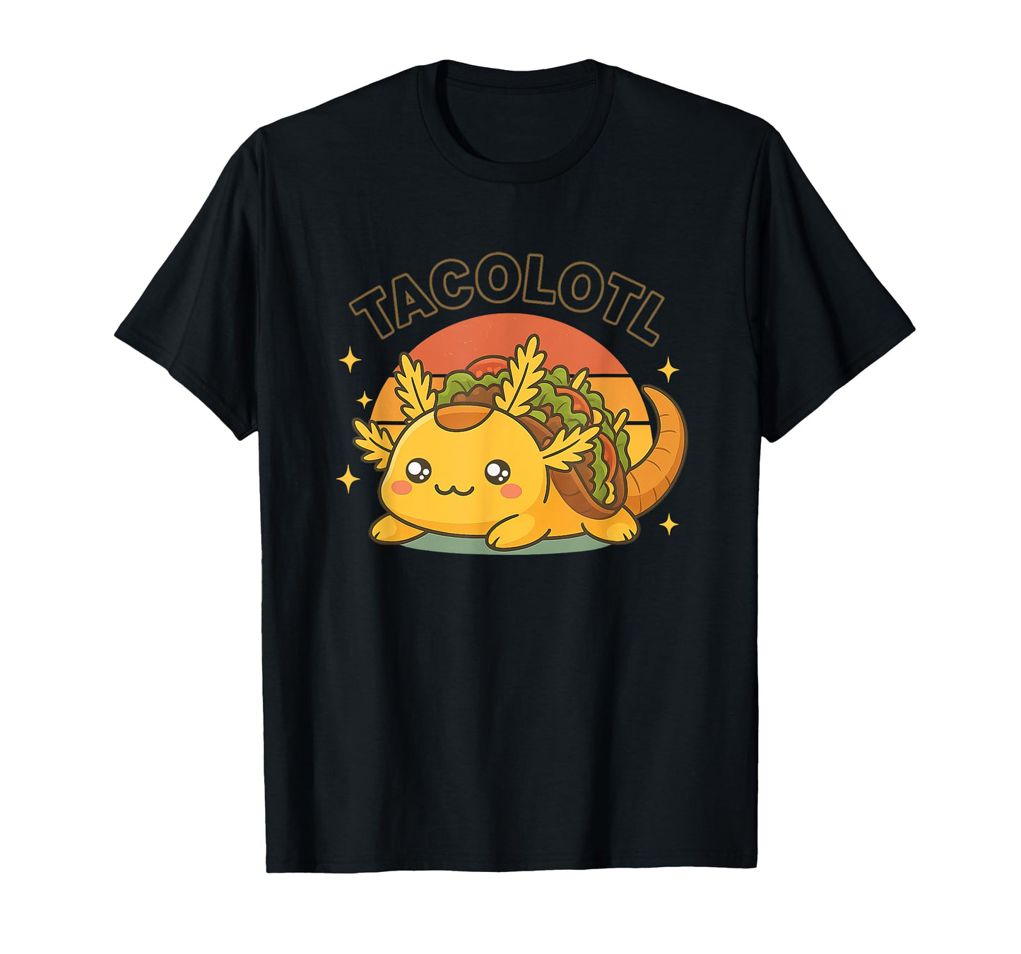 Funny Taco Axolotl Tuesday Food Taco Lovers Cute Kawaii T-Shirt
