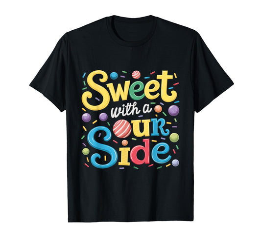 Sweet With a Sour Side Funny Sweets Candy Patch Kids T-Shirt