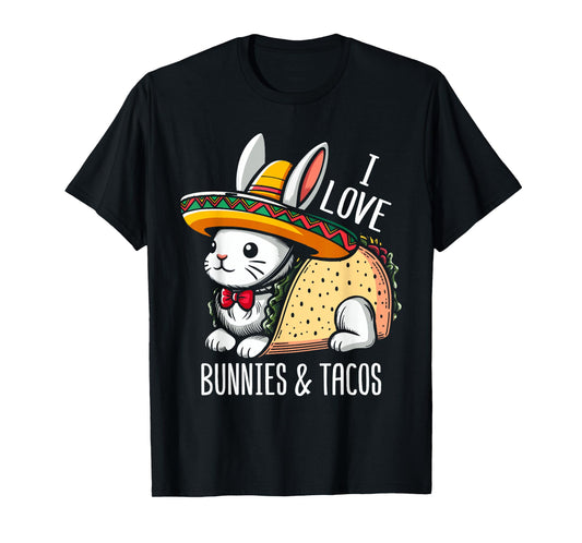 Taco Bunny Taco Love Rabbit T-Shirt