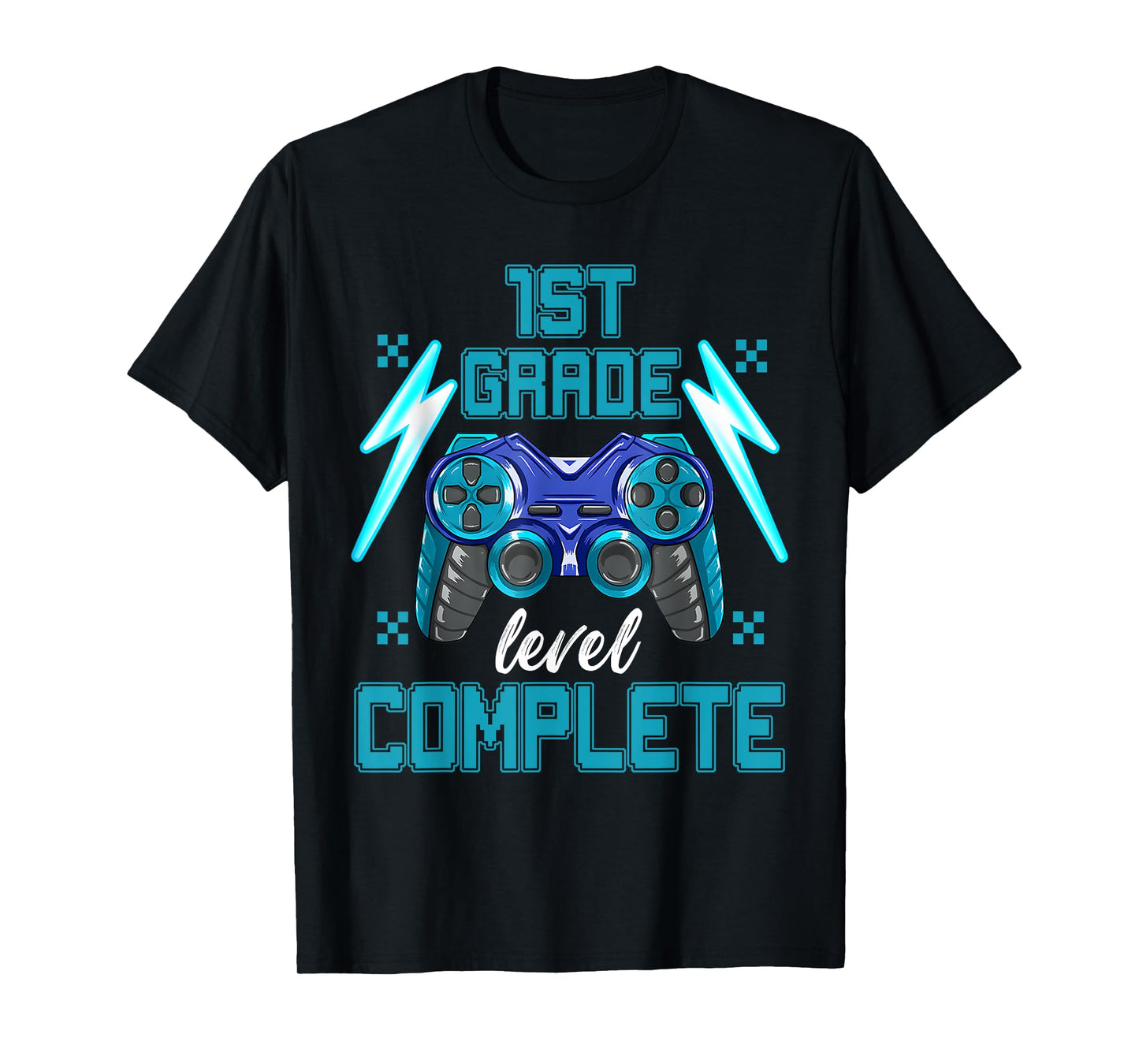 1st Grade Level Complete Video Game Last Day Of School Boys T-Shirt