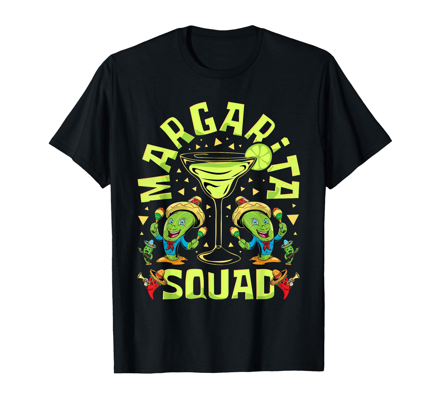 Cinco De Mayo, Margarita Squad T-Shirt
