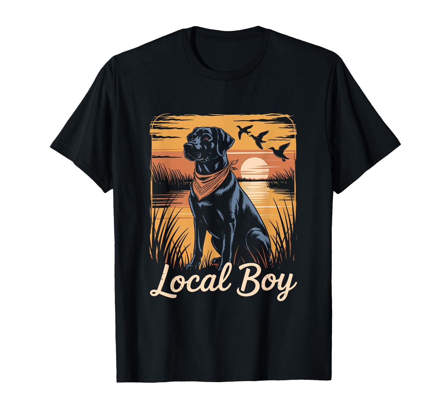 Local Boy Labrador Hunting Dog for Everyone T-Shirt