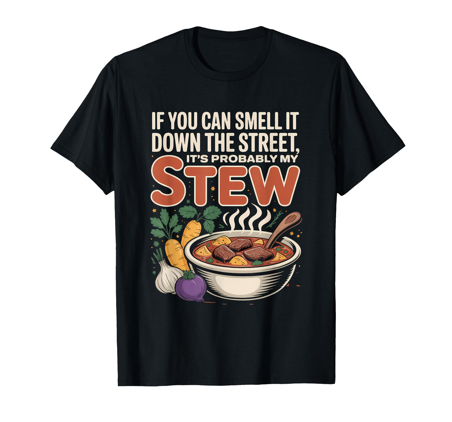 Thanksgiving Food Chef Beef Stew Mexican Roast Beef Meat T-Shirt