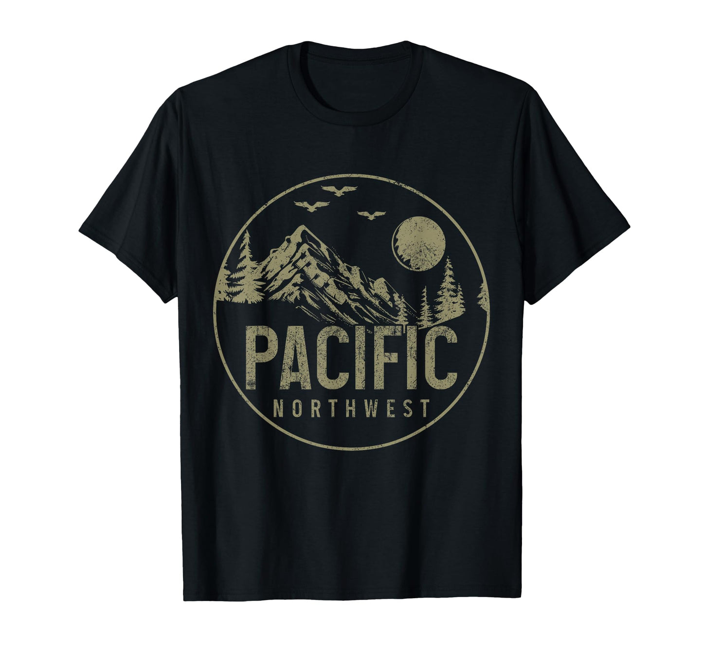 PNW Pacific Northwest Oregon Washington Nature Outdoor T-Shirt