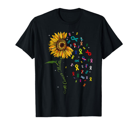All Cancer Matters Awareness Support I World Cancer Day T-Shirt