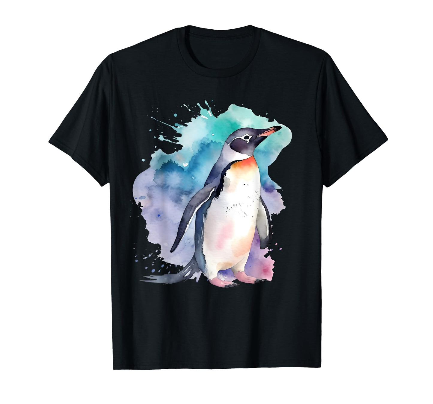 Penguin Watercolor T-Shirt