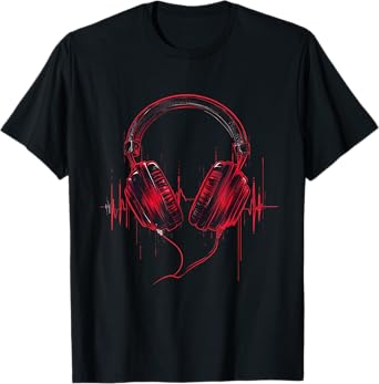 Turntable DJ Music Animals Black Music Themed DJ T-Shirt, Unisex, Small, Short Sleeve, Classic Fit, Imported, Polyester 100%