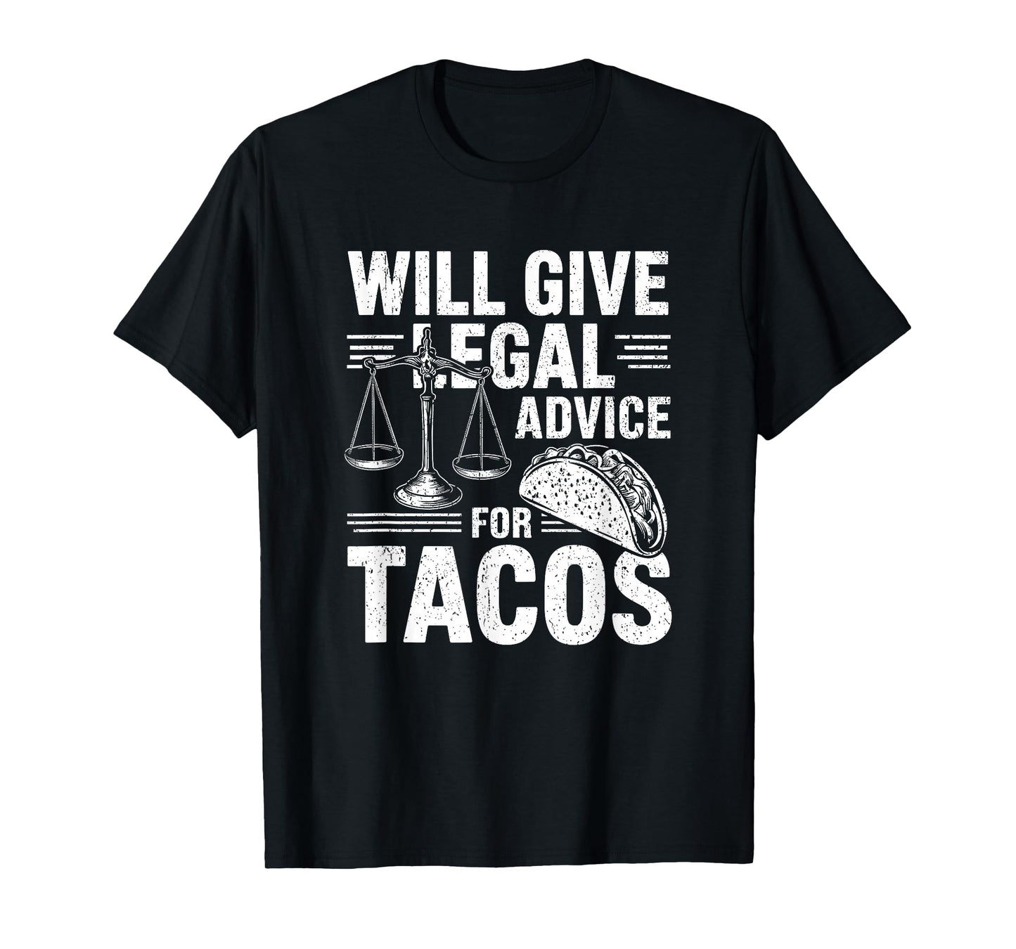 Attorney Taco Meme Funny Humor T-Shirt