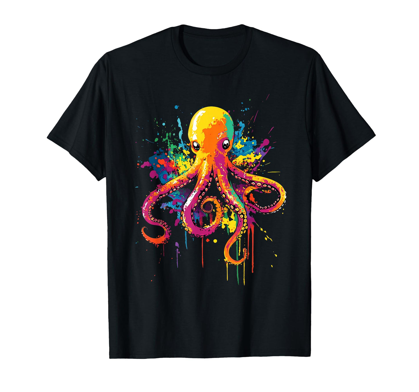 Colorful Octopus Lover T-Shirt