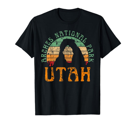 Arches Utah Nature Hike Arch Outdoors Vintage T-Shirt