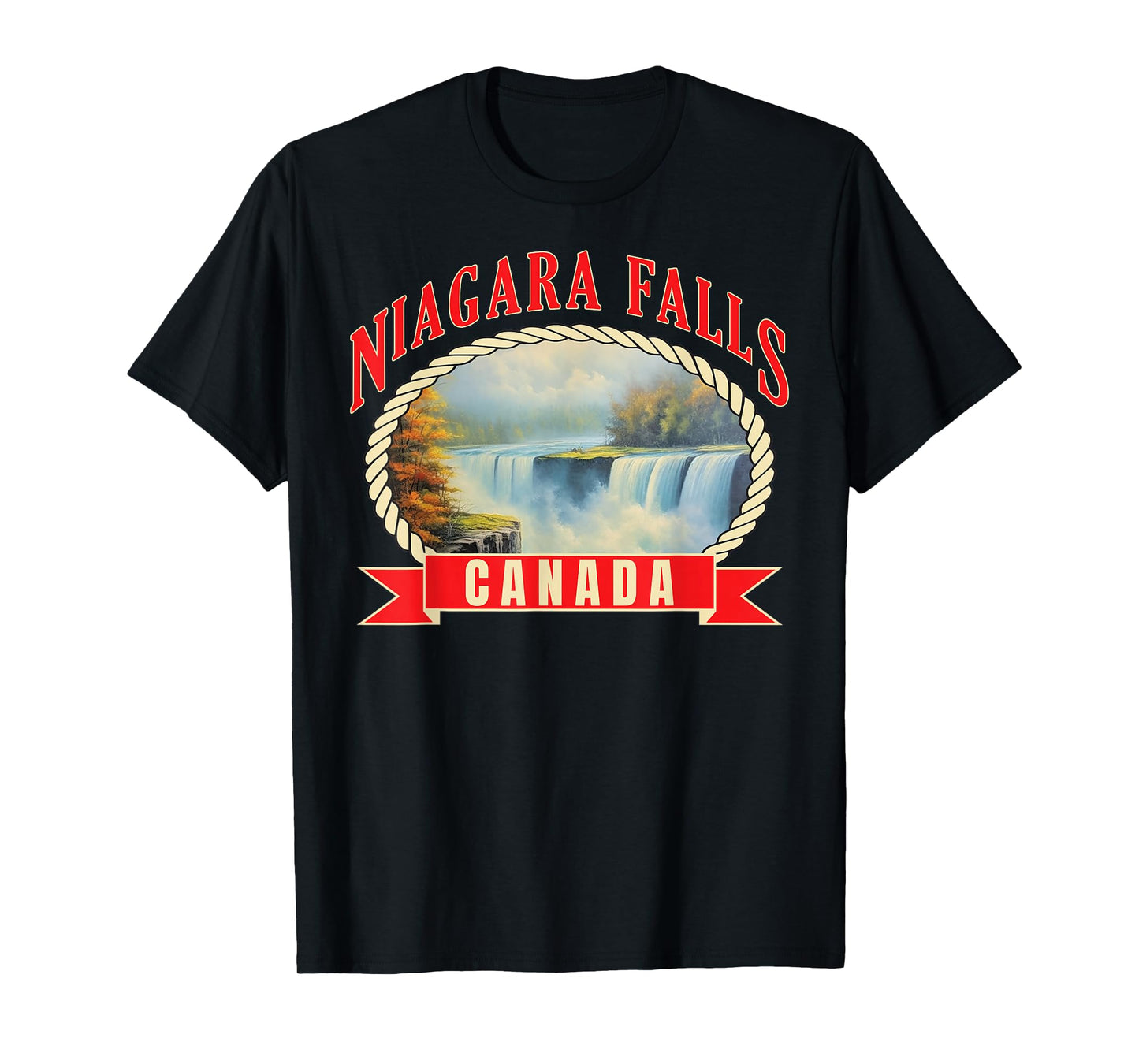 Niagara Falls Canada USA Nature river T-Shirt