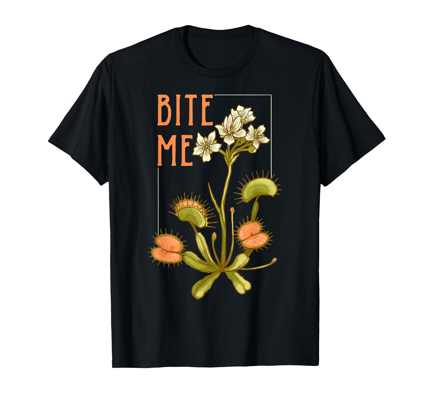 Venus Fly Trap Bite Me T-Shirt