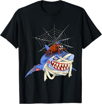 Halloween Spider Shark T-Shirt