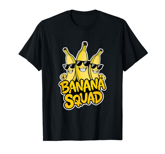 Funny Banana Squad Bananas Halloween Costume T-Shirt