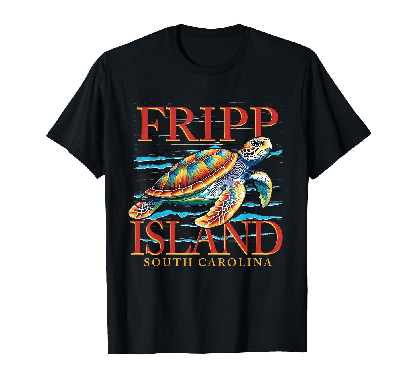 Fripp Island SC Sea Turtle Lover Beach Vacation Gifts T-Shirt