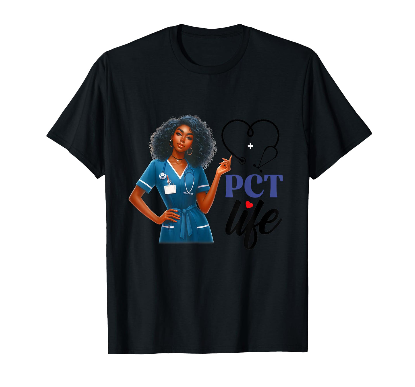 Groovy Black History BLM Melanin PCT Life Black Afro Woman T-Shirt