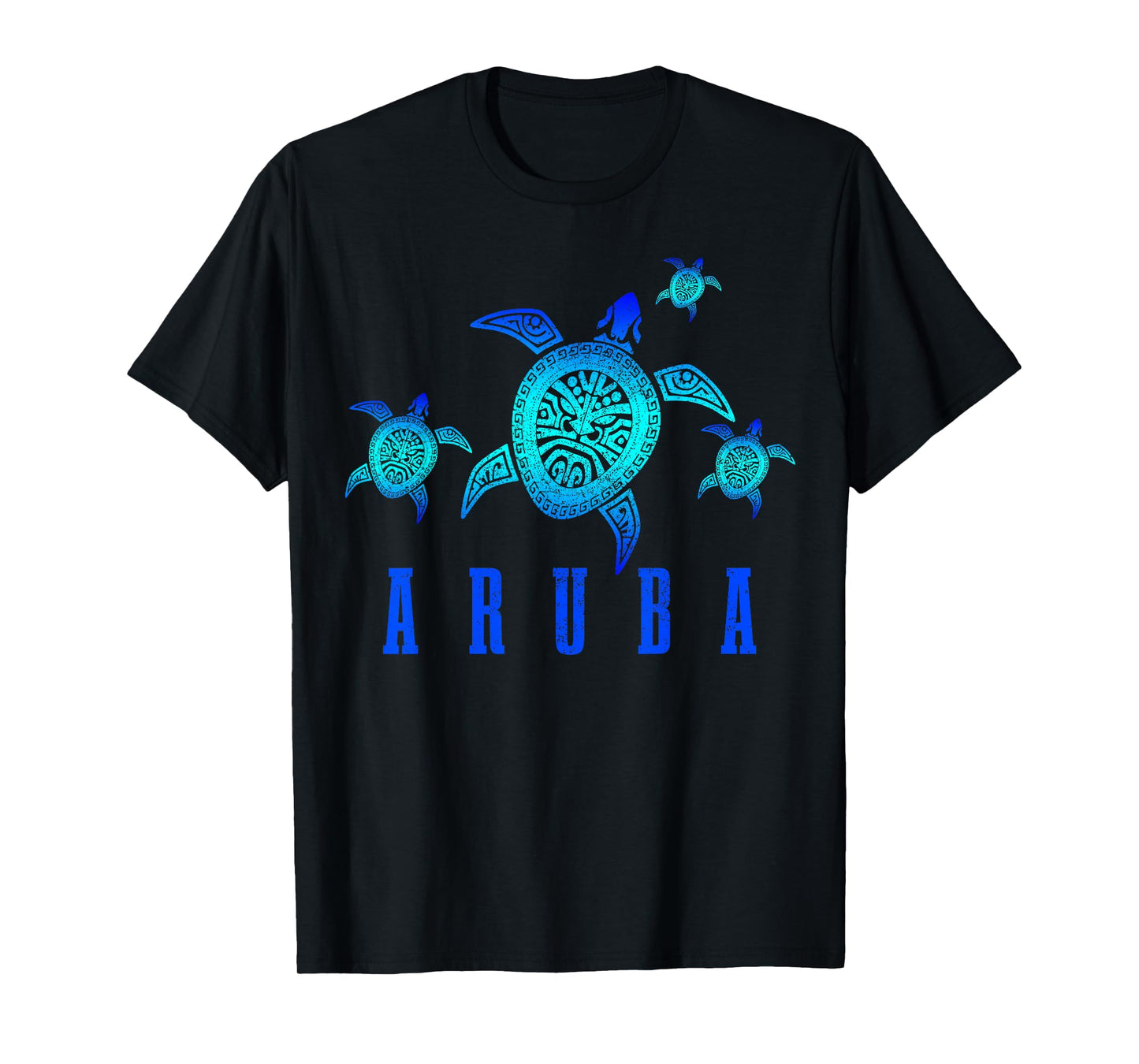 Aruba Tortoise Caribbean Diving Diver T-Shirt