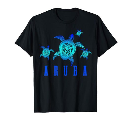 Aruba Tortoise Caribbean Diving Diver T-Shirt