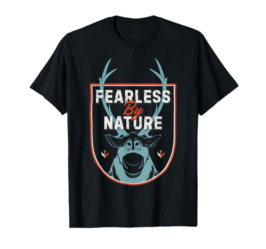 Disney Frozen 2 Sven Fearless By Nature Crest T-Shirt
