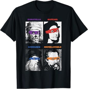 Renaissance Ninja Artists Funny Saying Pop Art Painter Gift T-Shirt