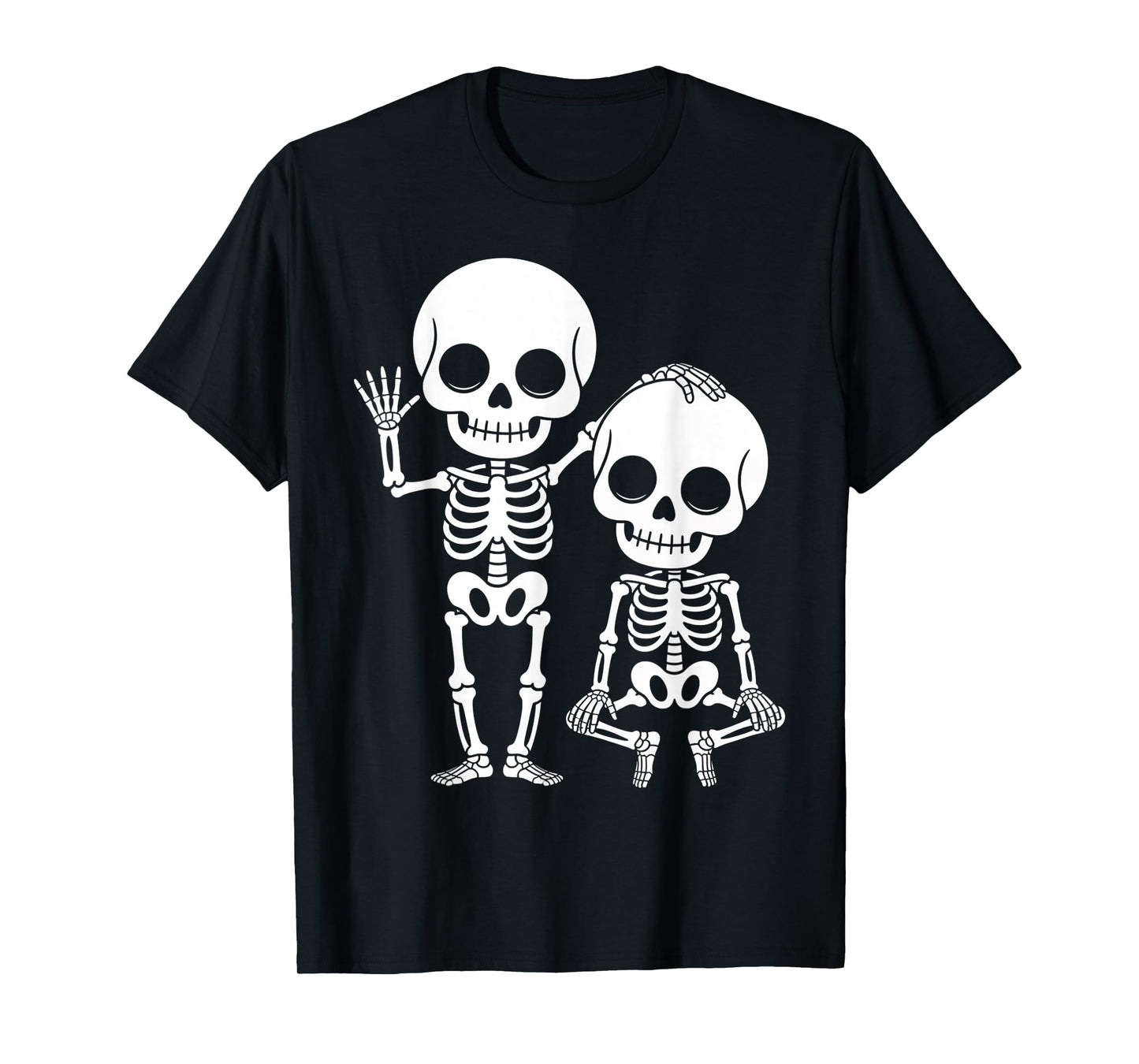 Halloween Party Skeletons Spooky Fun T-Shirt