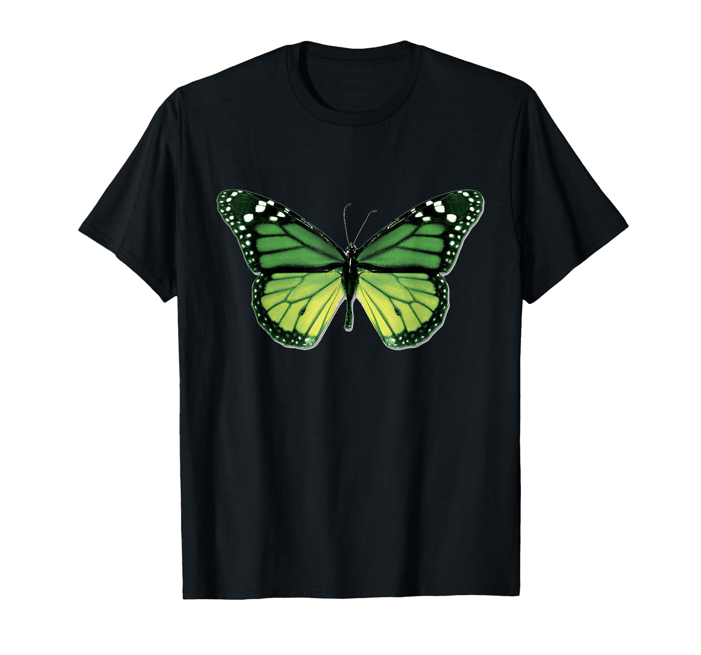 Awesome Green Butterfly T-Shirt - Mens & Womens Sizes T-Shirt