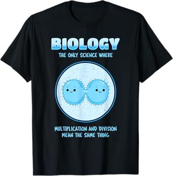 Biology Major Teacher Student Science Geek Biologist Men Women Girls Kids T-Shirt