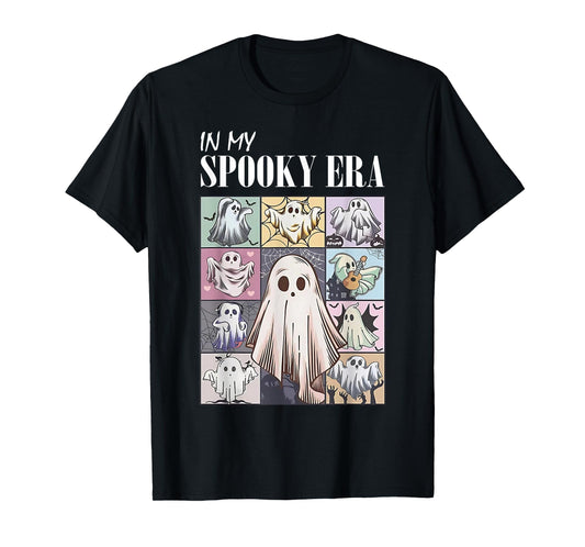 In My Spooky Era Spooky Season Funny Ghost Halloween T-Shirt