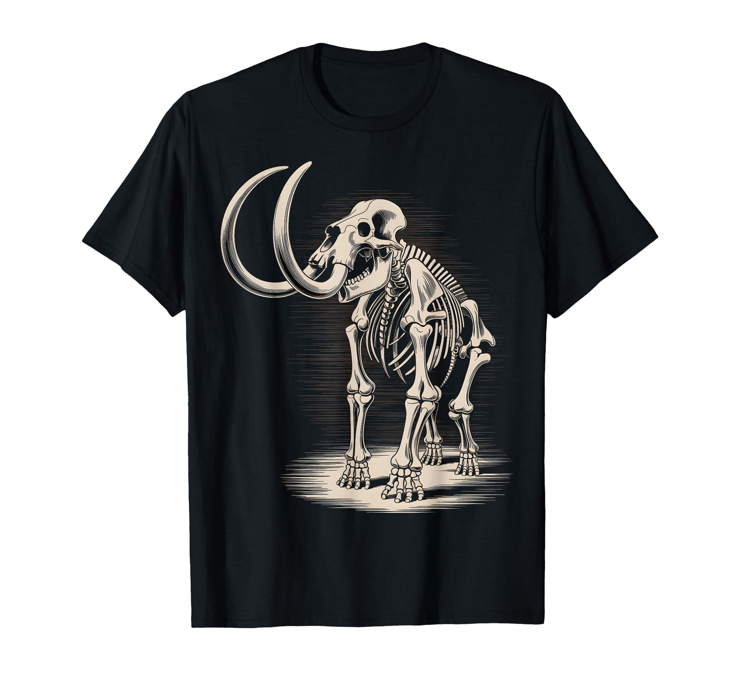 Woolly Mammoth Skeleton Ice Age Fossil T-Shirt