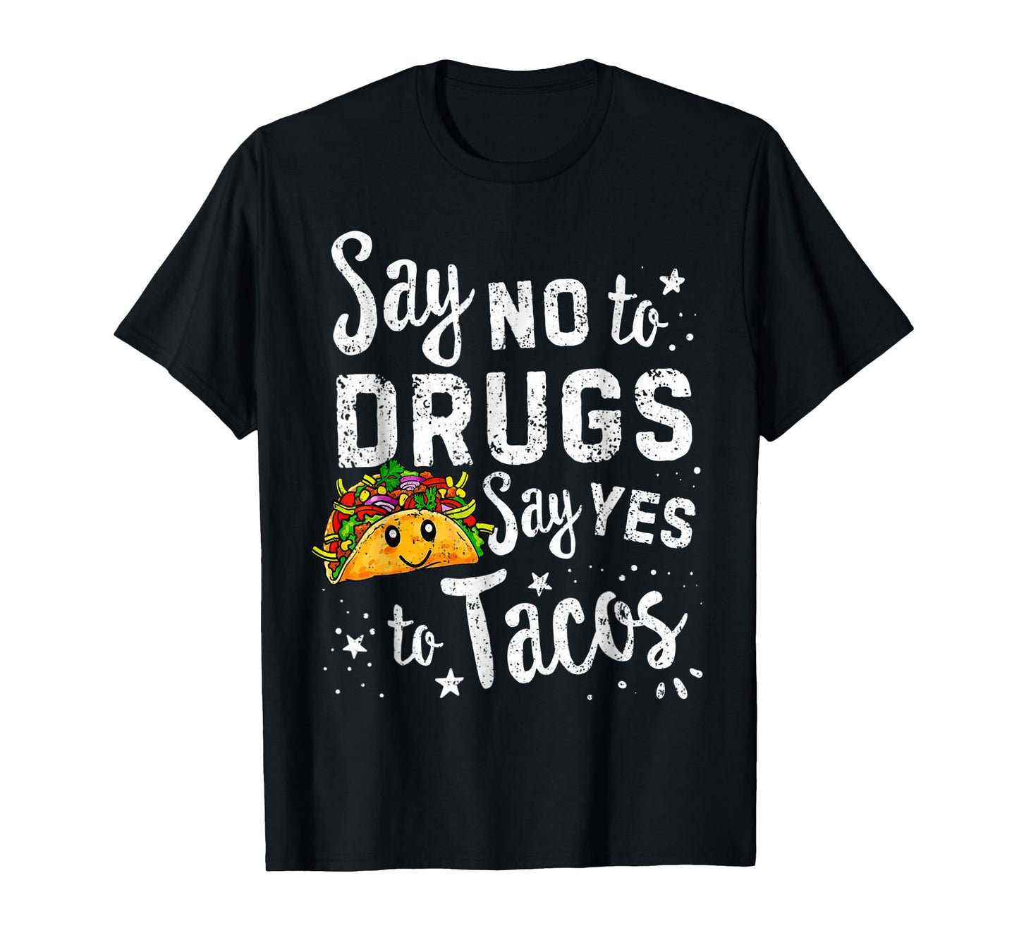 Say Yes To Tacos Say No To Red Ribbon Week Kids Boys Girls T-Shirt