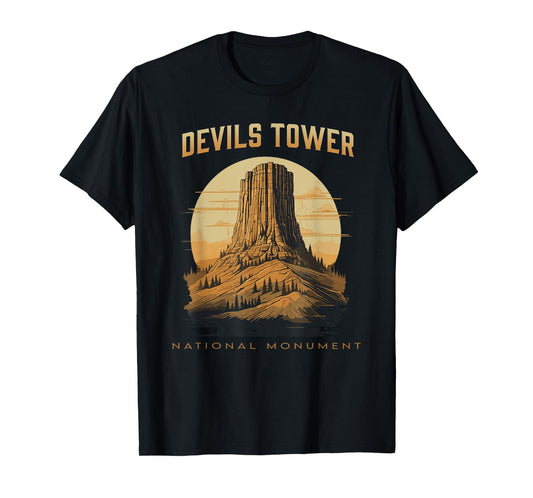 Devils Tower National Monument Wyoming T-Shirt