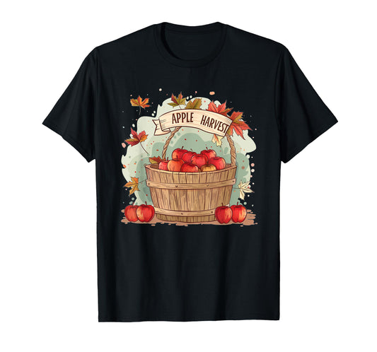 Funny Apple Box Costume for Apples Harvest Season T-Shirt