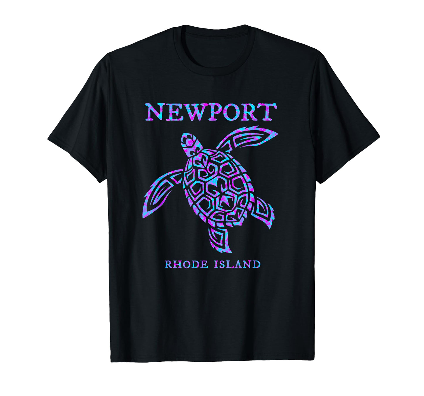 Newport Rhode Island Sea Turtle Boys Girls Womens Souvenir T-Shirt