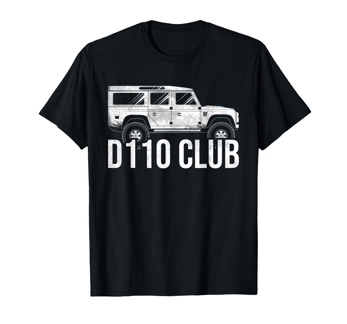 Defender D110 off-road vehicle 4x4 terrain mud nature gift T-Shirt