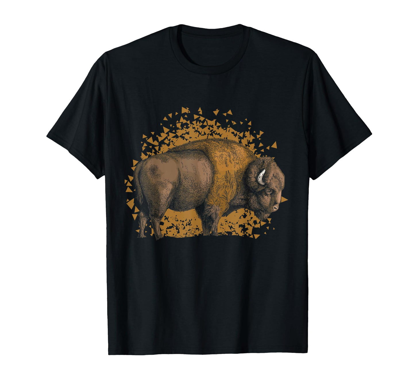 American Bison Wild Animal Gift Idea Men Boys Kids Buffalo T-Shirt