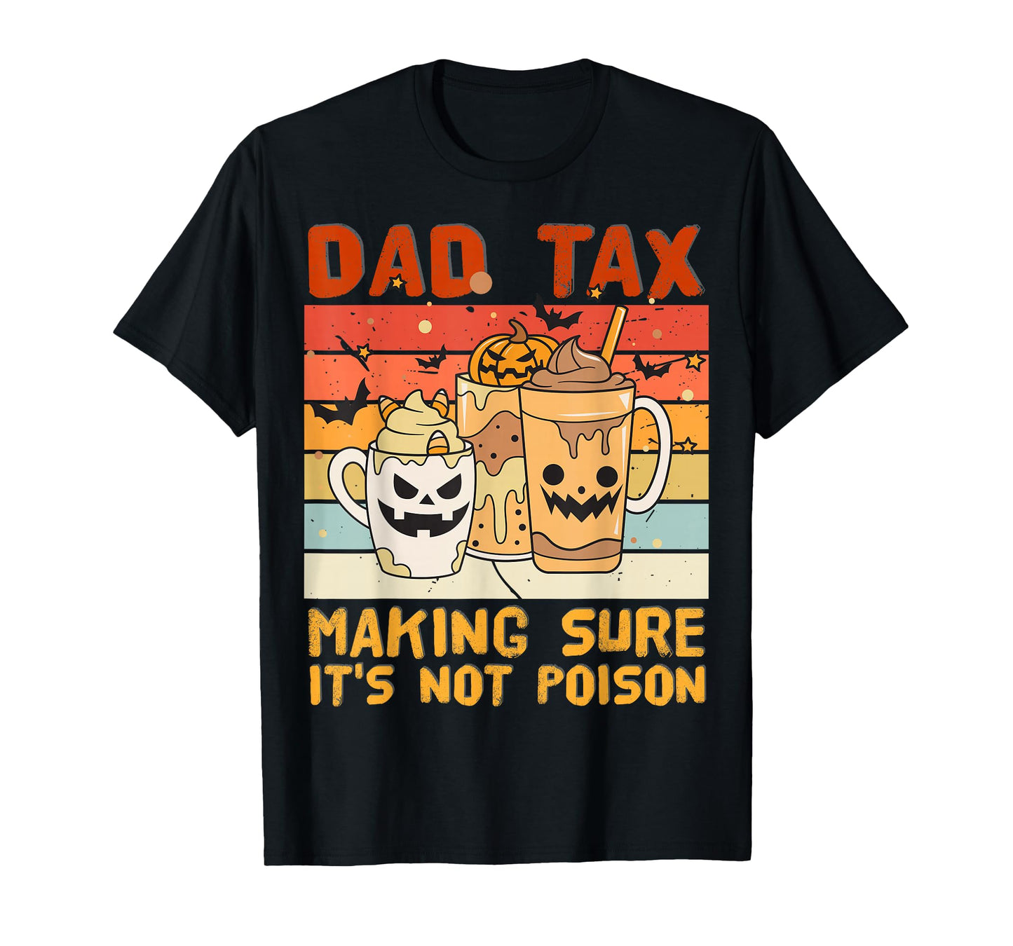 Funny Daddy Boo Halloween Family Matching Costume Ghost Dad T-Shirt