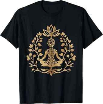 Meditation Life Tree Buddhist Yoga Spirituality Zen Buddha T-Shirt