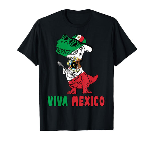Viva Mexico Shirt Kids Independence Day Funny Dance Mexican T-Shirt
