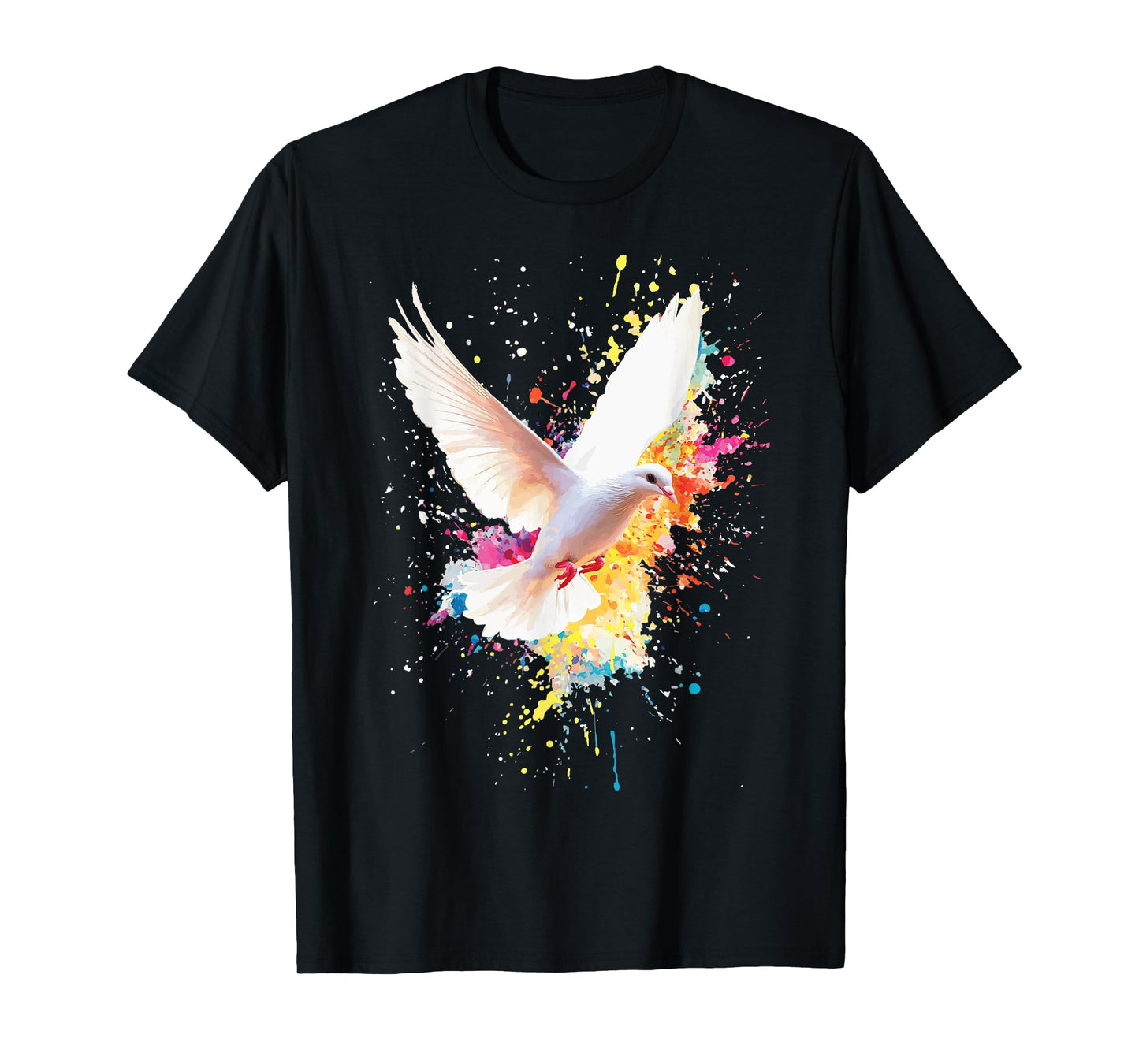 White Dove Watercolor T-Shirt