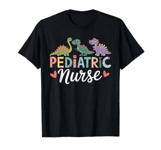 Cute Pediatric Registered Nurse Childhood Cancer PICU Peds T-Shirt