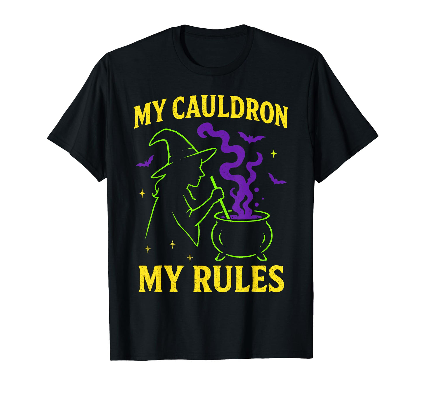 My Cauldron My Rules Halloween Spooky Haunted Season T-Shirt