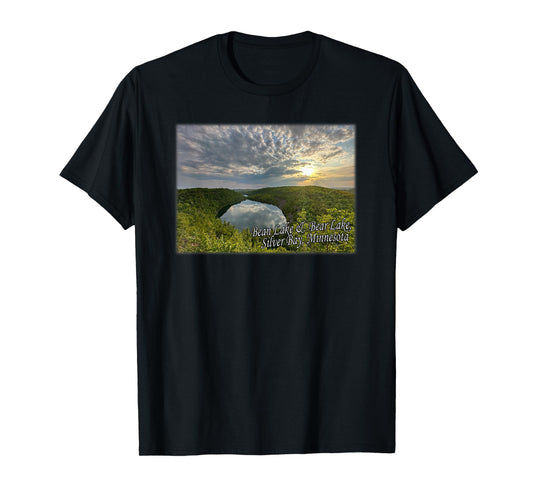 Bean & Bear Lake in Silver Bay, Minnesota T-Shirt