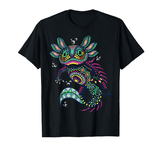 Axolotl Beautiful Colorful Axolotl T-Shirt