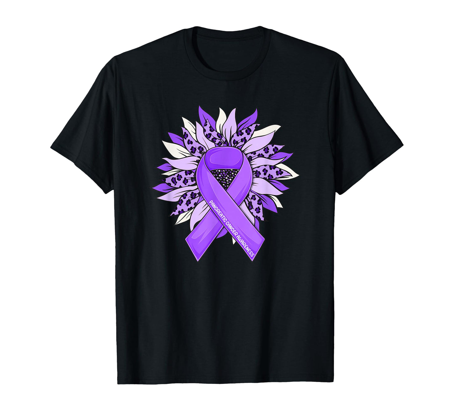 Pancreatic Cancer Sunflower Pancreatic Cancer Awareness T-Shirt