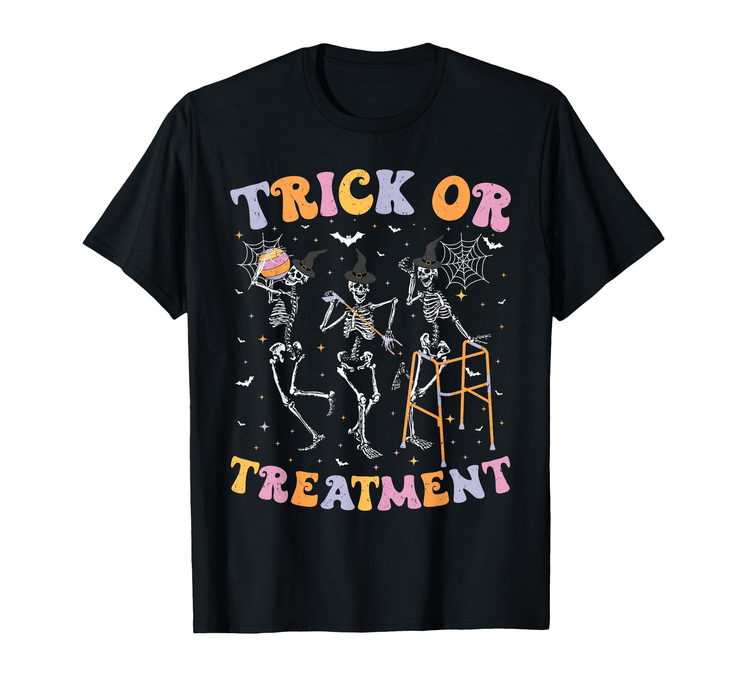 Trick or Treatment PT Physical Therapy Therapist Halloween T-Shirt